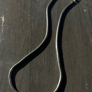 Sterling Silver Snake Chain Necklace